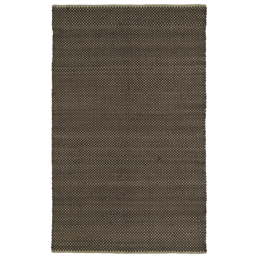 Kaleen Colinas Collection Dark Chocolate Throw Rug 3' x 5' Kaleen Colinas Collection Dark Chocolate Throw Rug 3' x 5'