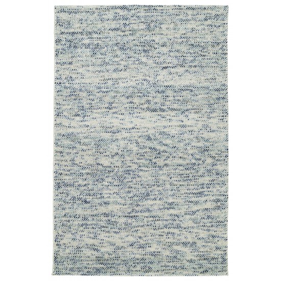 Kaleen Cord Collection Light Blue Throw Rug 2' x 3'