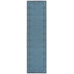 Kaleen Amalie Collection AML08-79 Light Blue Throw Rug 1'9" x 3'