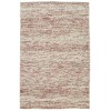 Kaleen Cord Collection Light Rose Area Rug 3'6" x 5'6"