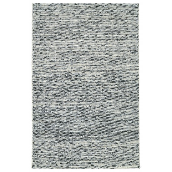 Kaleen Cord Collection Light Grey Area Rug 3'6" x 5'6"