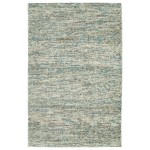 Kaleen Cord Collection Light Turquoise Throw Rug 2' x 3'