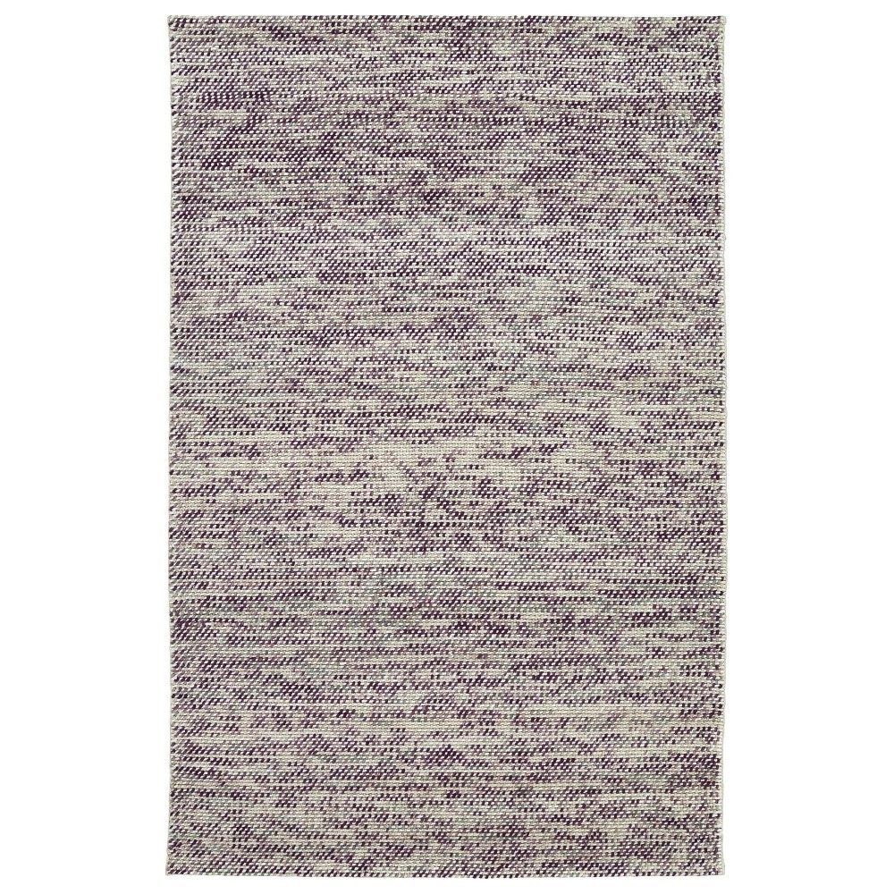 Kaleen Cord Collection Light Purple Throw Rug 2' x 3'