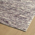 Kaleen Cord Collection Light Purple Throw Rug 2' x 3'