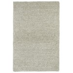 Kaleen Cotton Bloom Collection Light Beige Area Rug 3'6" x 5'6"