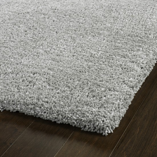 Kaleen Cotton Bloom Collection Light Grey Throw Rug 2' x 3'