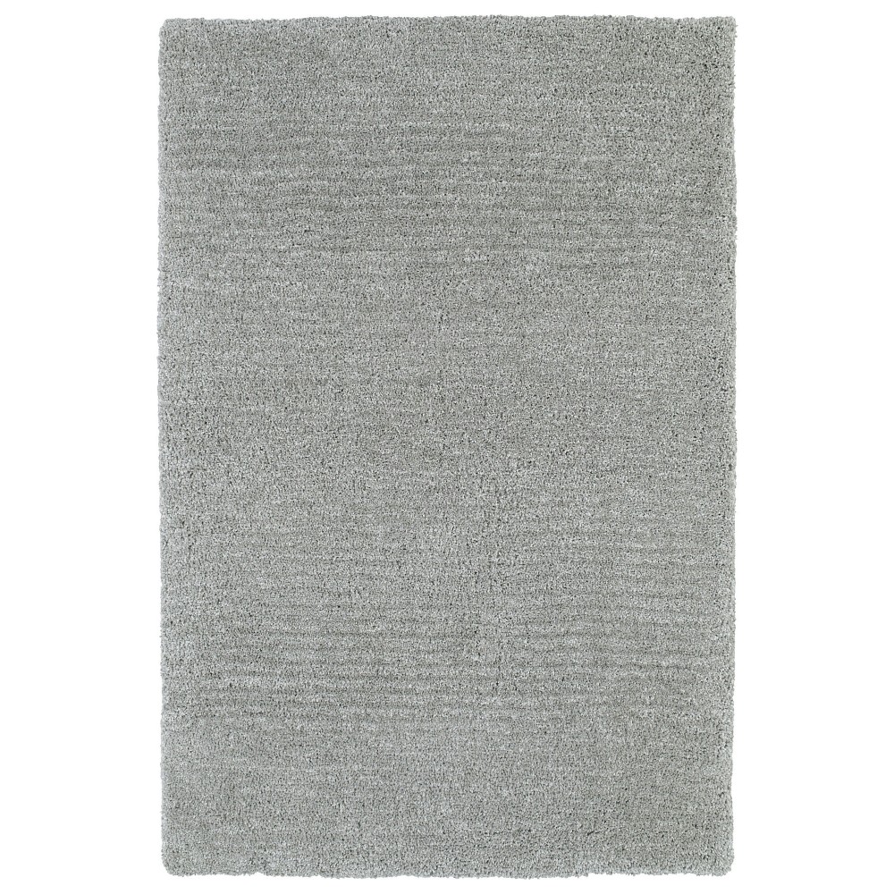 Kaleen Cotton Bloom Collection Light Grey Area Rug 3'6" x 5'6"