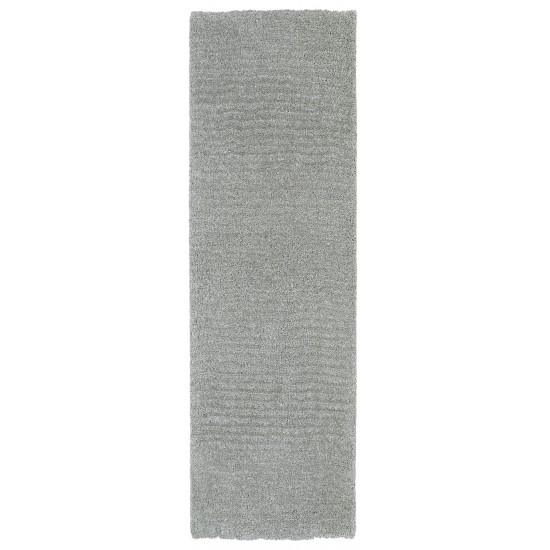 Kaleen Cotton Bloom Collection Light Grey Area Rug 8' x 10'