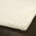 Kaleen Cotton Bloom Collection White Area Rug 5' x 7'6"