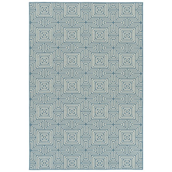 Kaleen Amalie Collection AML10-79 Light Blue Throw Rug 1'9" x 3'