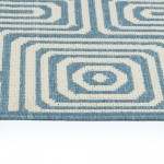 Kaleen Amalie Collection AML10-79 Light Blue Throw Rug 1'9" x 3'