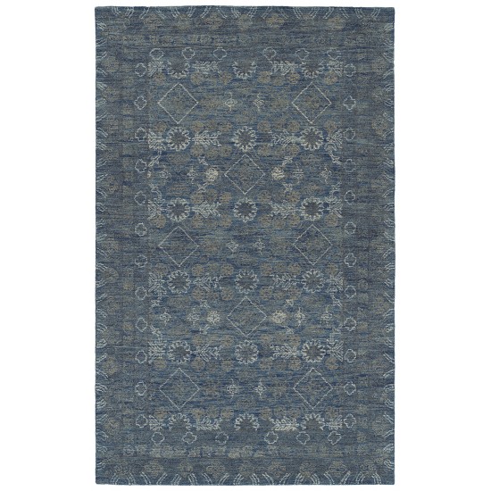 Kaleen Courvert Collection Dark Blue Runner 2' x 8'