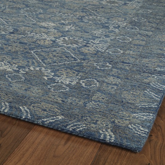 Kaleen Courvert Collection Dark Blue Runner 2' x 8'