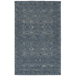 Kaleen Courvert Collection Dark Blue Area Rug 9' x 13'