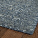 Kaleen Courvert Collection Dark Blue Area Rug 9' x 13'