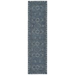 Kaleen Courvert Collection Dark Blue Area Rug 9' x 13'