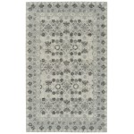 Kaleen Courvert Collection Light Grey Throw Rug 3' x 5'