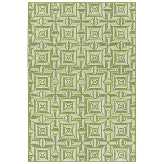 Kaleen Amalie Collection AML10-96 Lime Green Throw Rug 1'9" x 3'