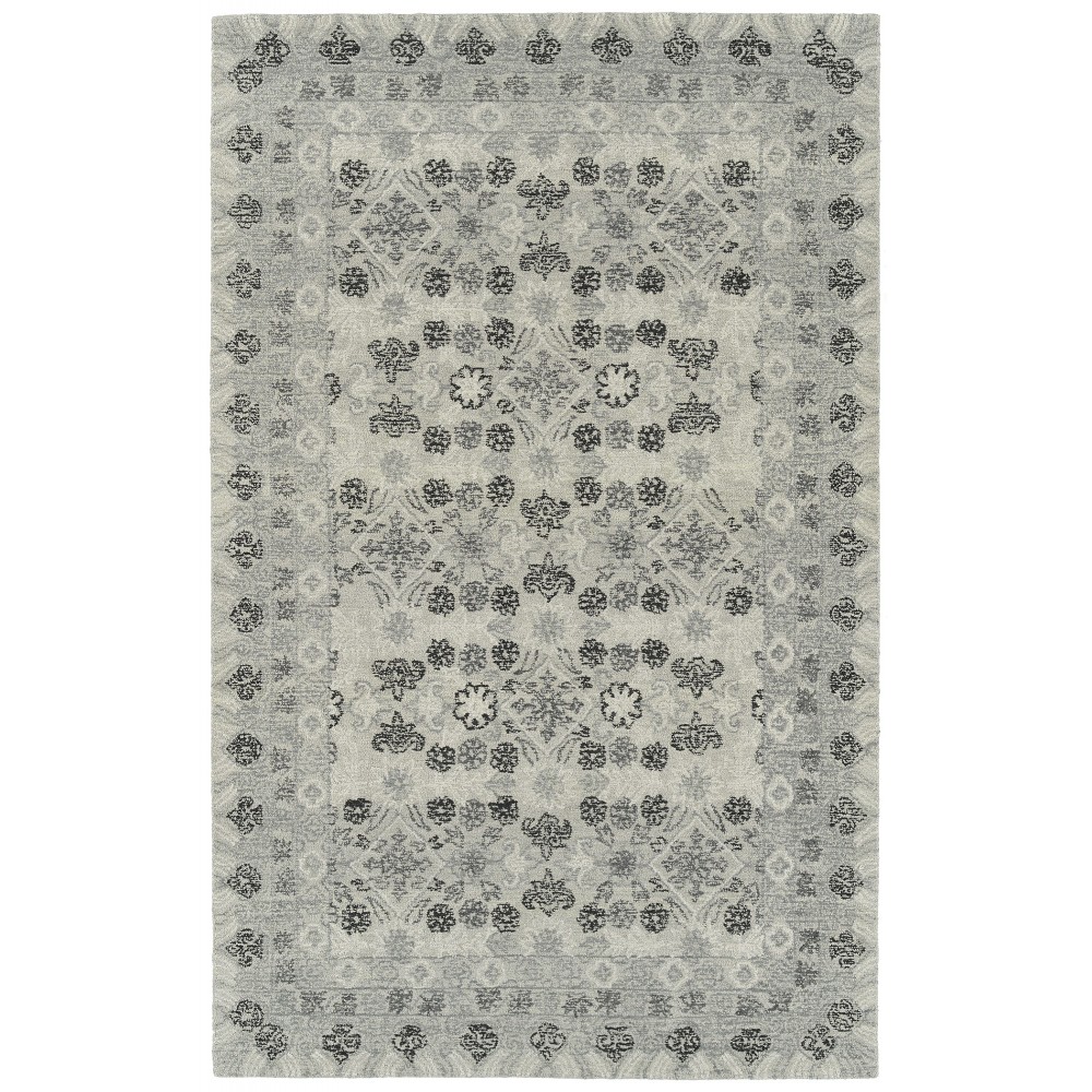 Kaleen Courvert Collection Light Grey Area Rug 9' x 13'