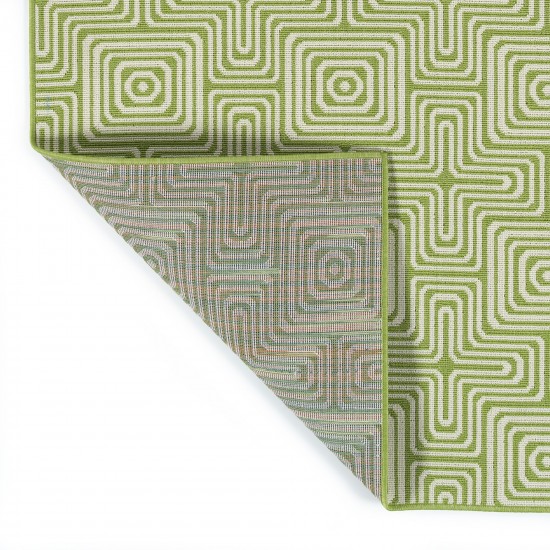 Kaleen Amalie Collection AML10-96 Lime Green Runner 2'2" x 8'