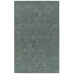 Kaleen Courvert Collection Dark Pewter Green Runner 2' x 8'