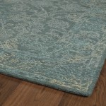 Kaleen Courvert Collection Dark Pewter Green Runner 2' x 8'