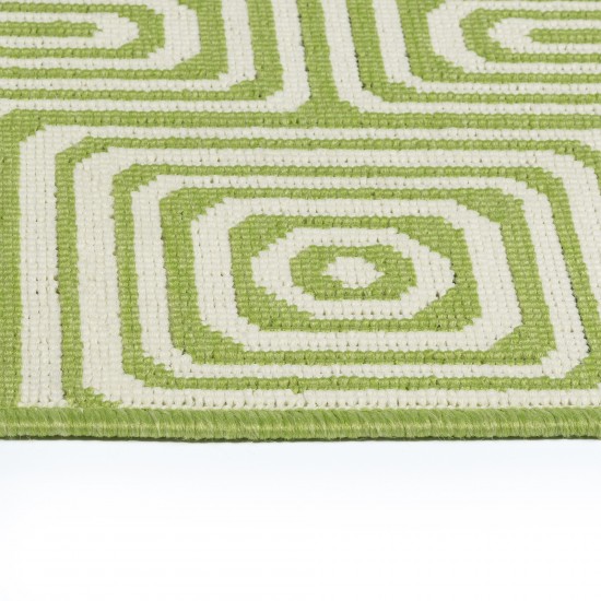 Kaleen Amalie Collection AML10-96 Lime Green Area Rug 3'6" x 5'6"