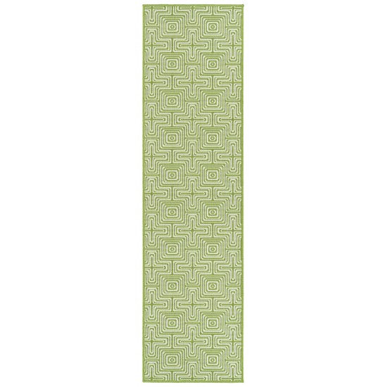 Kaleen Amalie Collection AML10-96 Lime Green Area Rug 3'6" x 5'6"