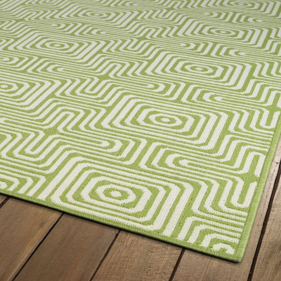 Kaleen Amalie Collection AML10-96 Lime Green Area Rug 3'6" x 5'6"