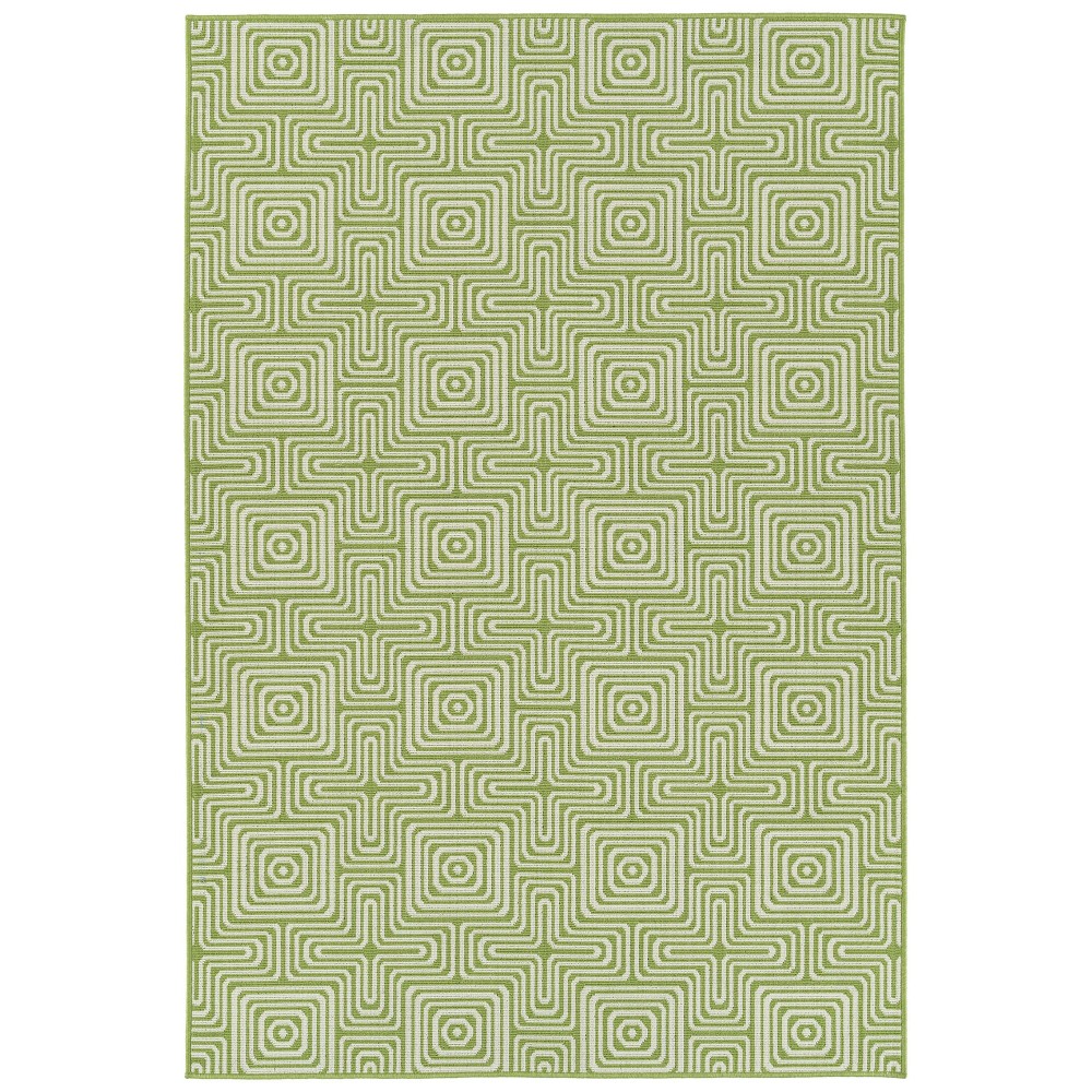 Kaleen Amalie Collection AML10-96 Lime Green Area Rug 5' x 7'6"