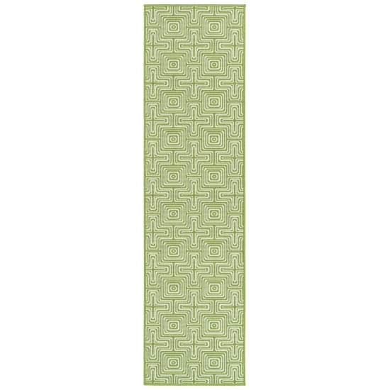 Kaleen Amalie Collection AML10-96 Lime Green Area Rug 5' x 7'6"