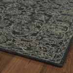 Kaleen Courvert Collection Dark Charcoal Runner 2' x 8'