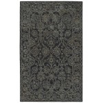 Kaleen Courvert Collection Dark Charcoal Area Rug 9' x 13'