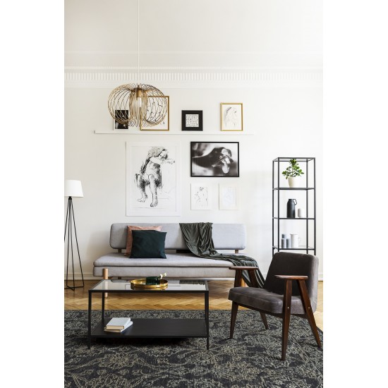 Kaleen Courvert Collection Dark Charcoal Area Rug 9' x 13'