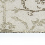 Kaleen Courvert Collection Ivory Brown Throw Rug 3' x 5'