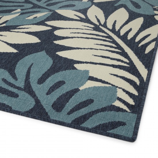 Kaleen Amalie Collection Dark Blue Throw Rug 1'9" x 3'