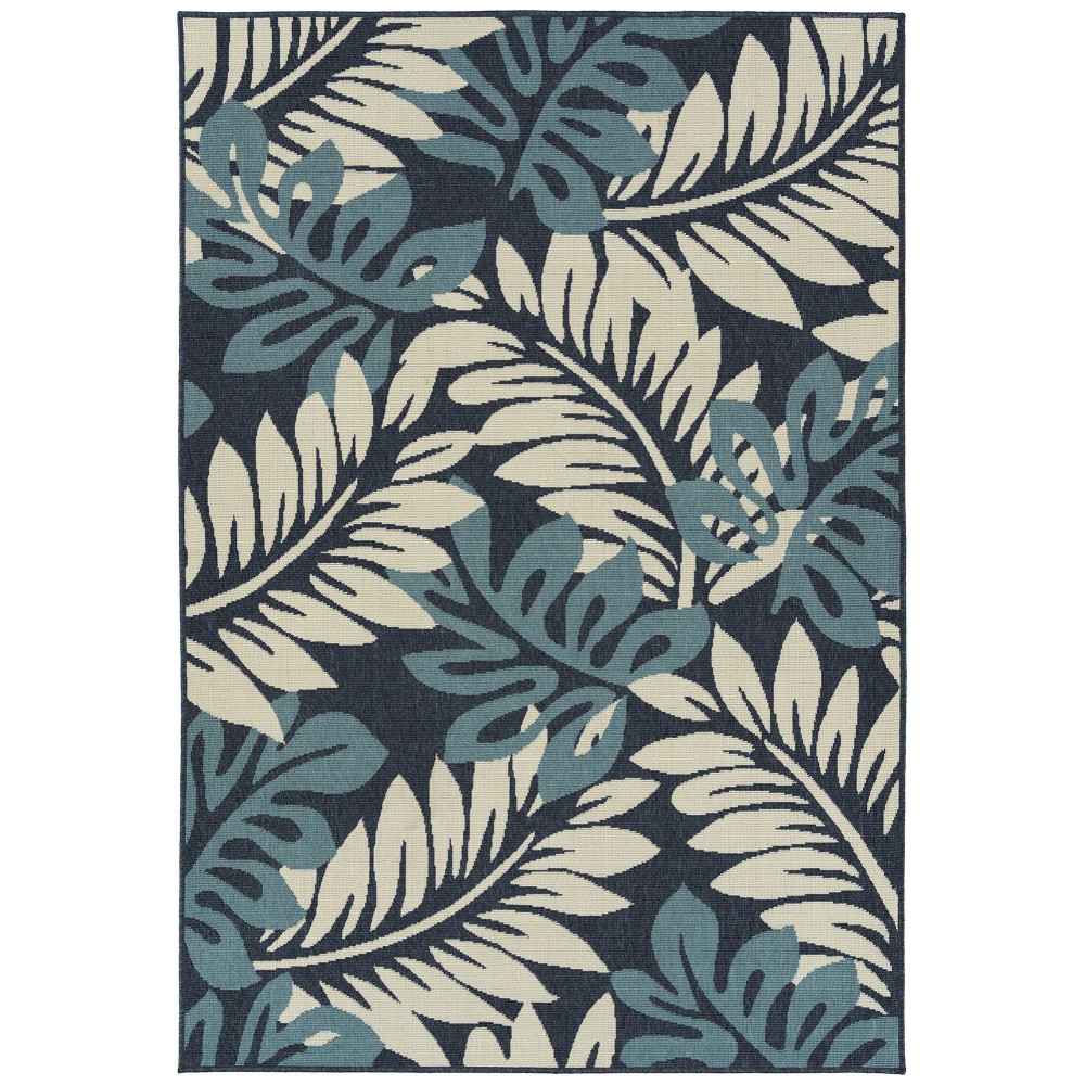 Kaleen Amalie Collection Dark Blue Runner 2'2" x 8'