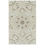 Kaleen Courvert Collection Ivory Brown Area Rug 9' x 13'
