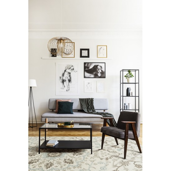 Kaleen Courvert Collection Ivory Brown Area Rug 9' x 13'
