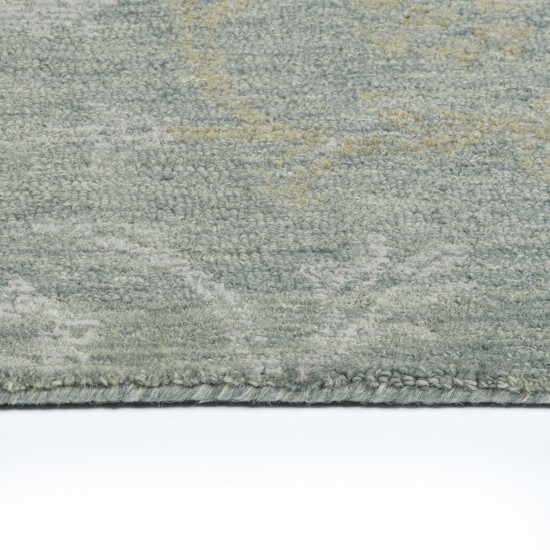 Kaleen Courvert Collection Light Sage Throw Rug 3' x 5'