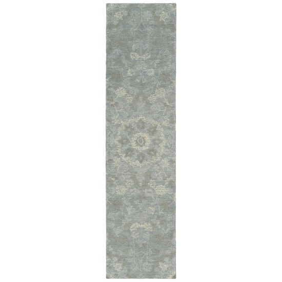 Kaleen Courvert Collection Light Sage Throw Rug 3' x 5'