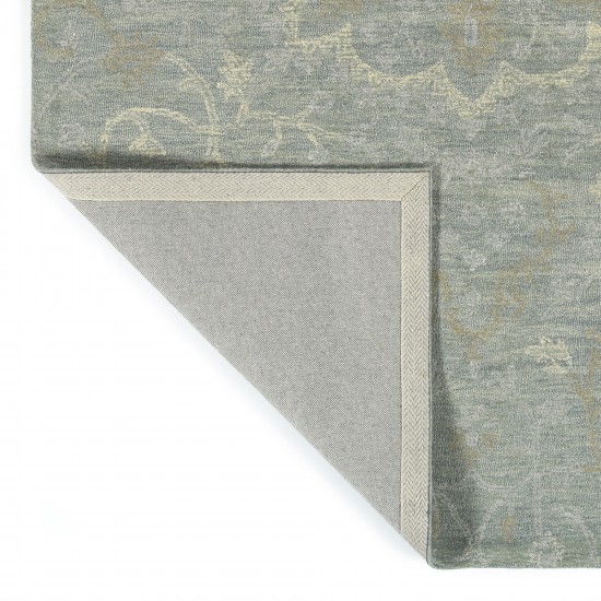 Kaleen Courvert Collection Light Sage Area Rug 5' x 7'6"