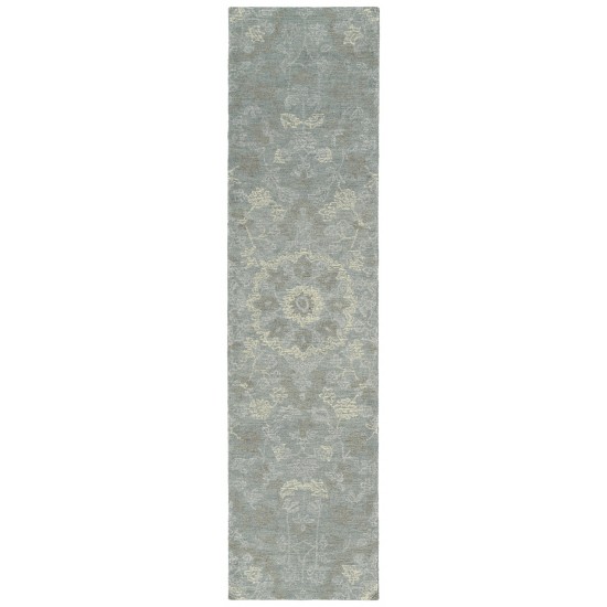Kaleen Courvert Collection Light Sage Area Rug 5' x 7'6"