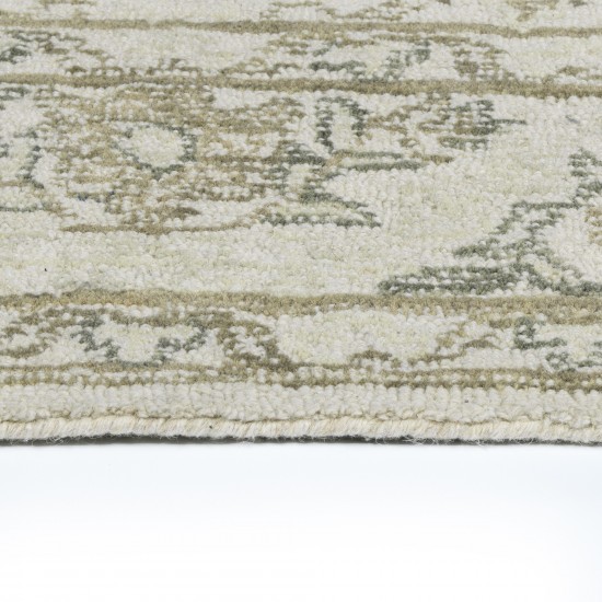 Kaleen Courvert Collection Ivory Sand Area Rug 9' x 13'