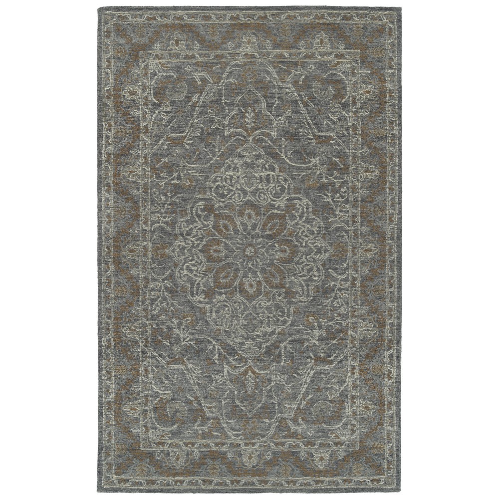 Kaleen Courvert Collection Dark Graphite Runner 2' x 8'