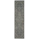 Kaleen Courvert Collection Dark Graphite Runner 2' x 8'