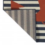 Kaleen Amalie Collection AML14-22 Navy Runner 2'2" x 8'