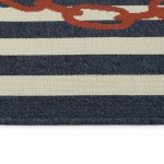 Kaleen Amalie Collection AML14-22 Navy Throw Rug 2'5" x 3'9"