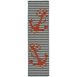 Kaleen Amalie Collection AML14-22 Navy Throw Rug 2'5" x 3'9"
