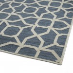 Kaleen Cove Collection COV01-17 Blue Area Rug 5'3" x 7'6"